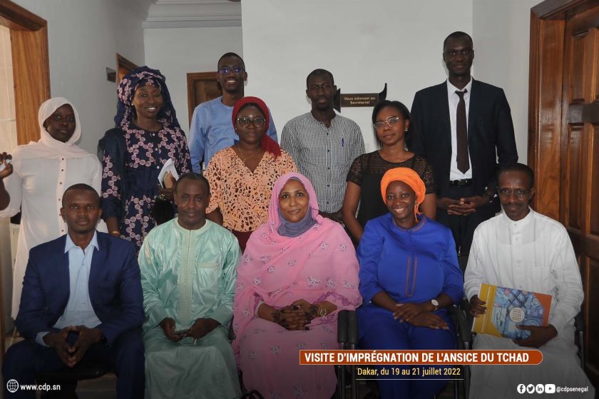 Visite d'imprégnation de l'ANSICE du Tchad. Dakar, du 19 au 21 juillet 2022.