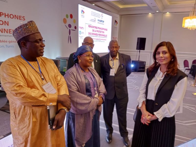 La Présidente de la HAPDP a aussi eu des échanges très fructueux avec l'envoyée spéciale de Facebook pour l'Afrique du Nord.