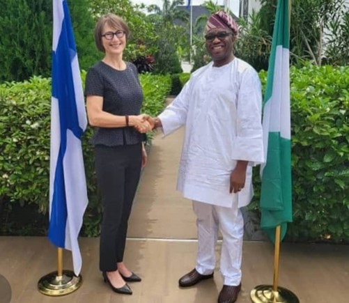 The National Commissioner is hosted by the Ambassador, Embassy of Finland.