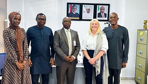 The NC/CEO received in audience, Senior Program Officer, Consumer Protection and RegTech at the Bill and Melinda Gates Foundation alongside Cyril Okoroigwe, Chief Executive Officer of RegTech Africa.